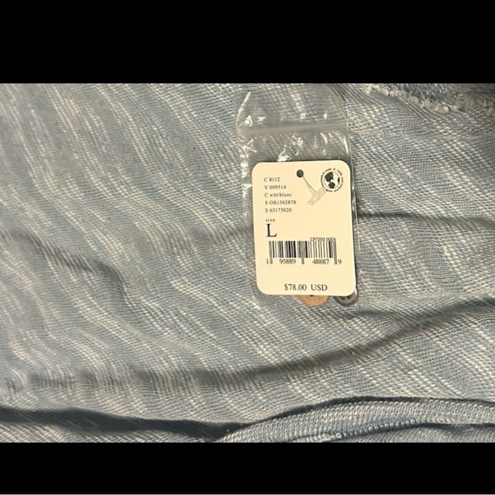 Women's Blue Long Sleeve Top - Picture 5 of 10